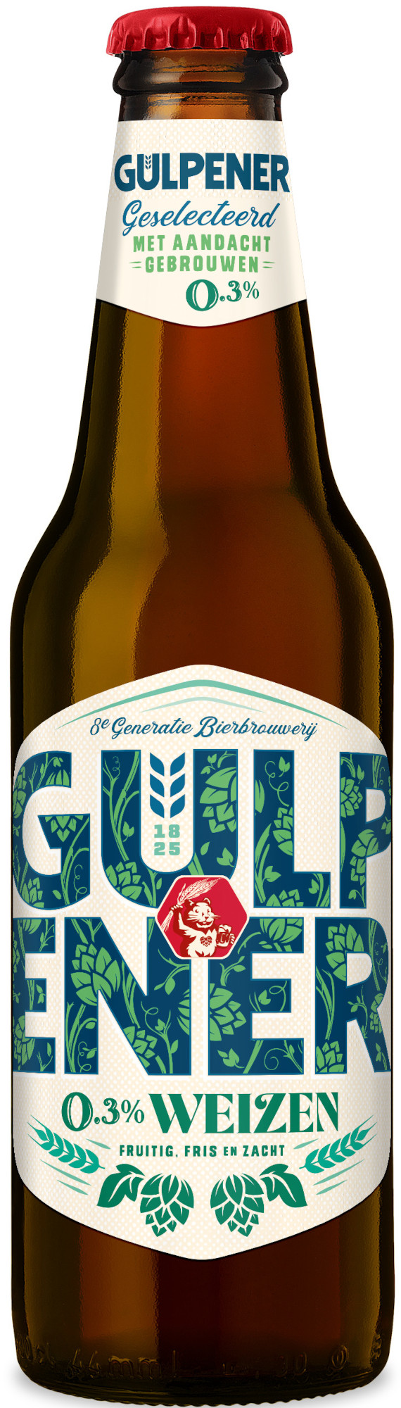 Gulpener Weizen Krat 24x30 cl 0,3%