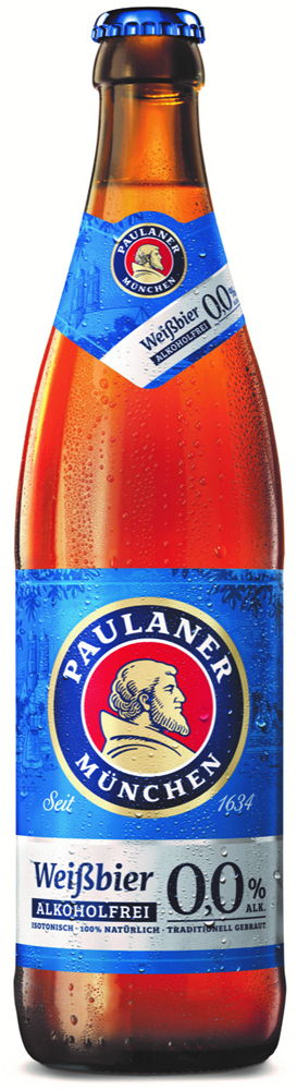 Paulaner Weissbier Alc. vrij 0.0% Krat 20x50 cl