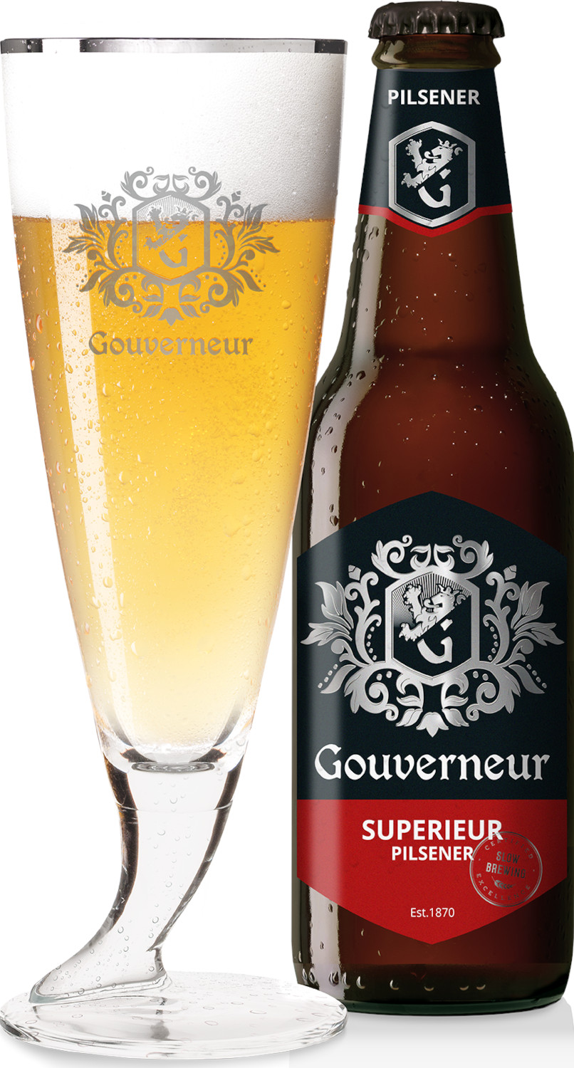 Gouverneur Superieur Pilsener Krat 12x30 cl 4,8%