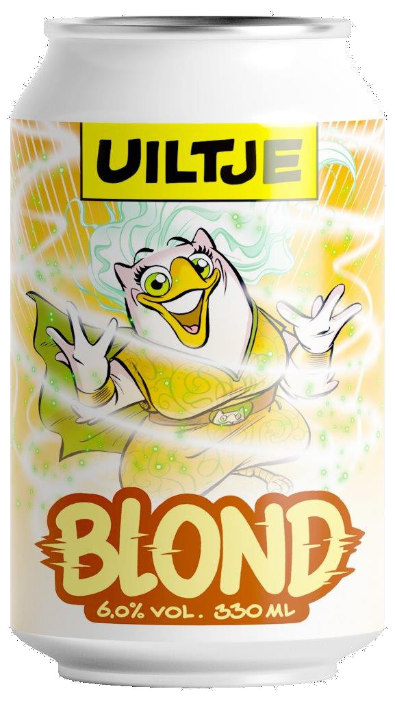 Uiltje Blond blik Doos 12x33 cl 6%