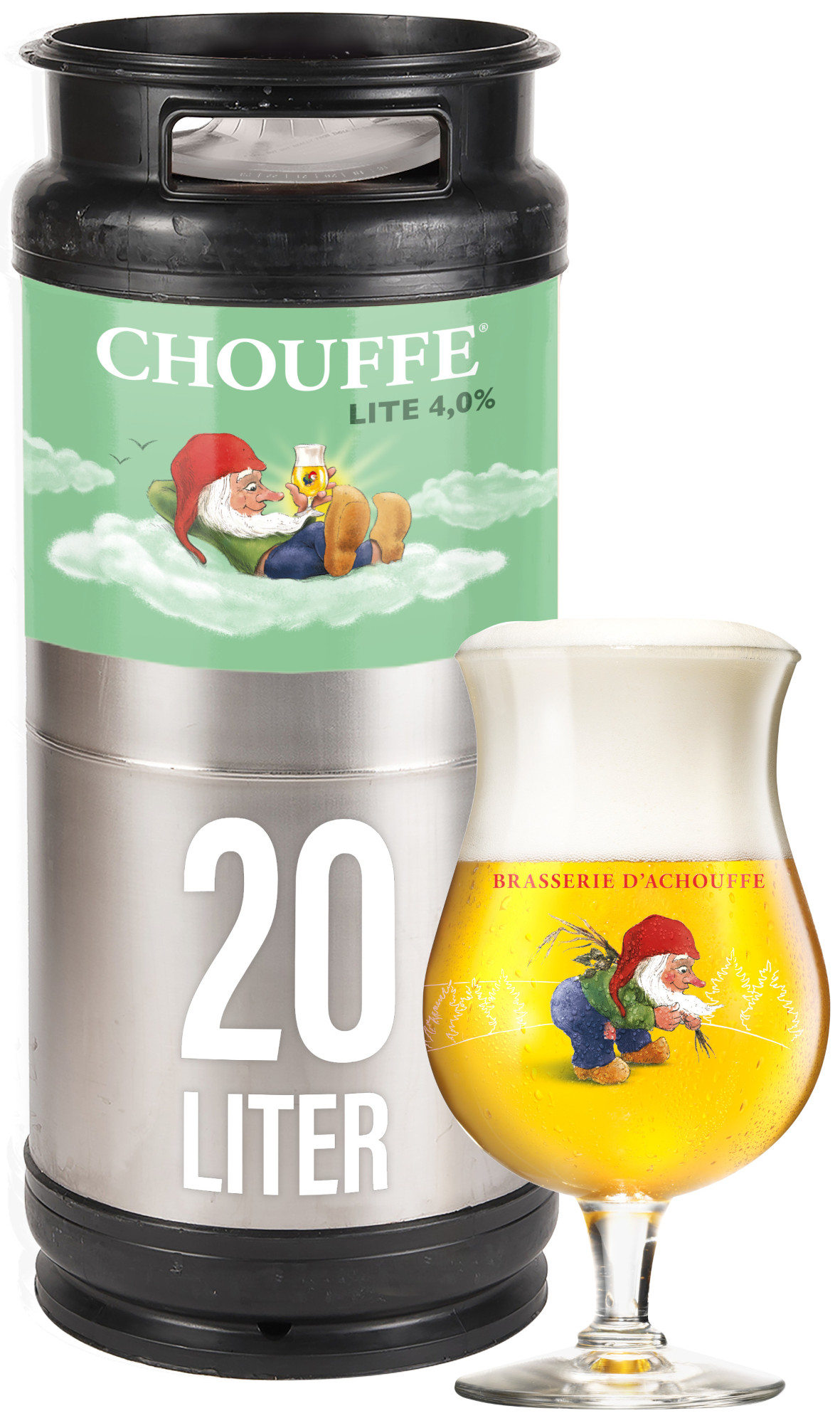 Chouffe LITE Fust 20 ltr 4%