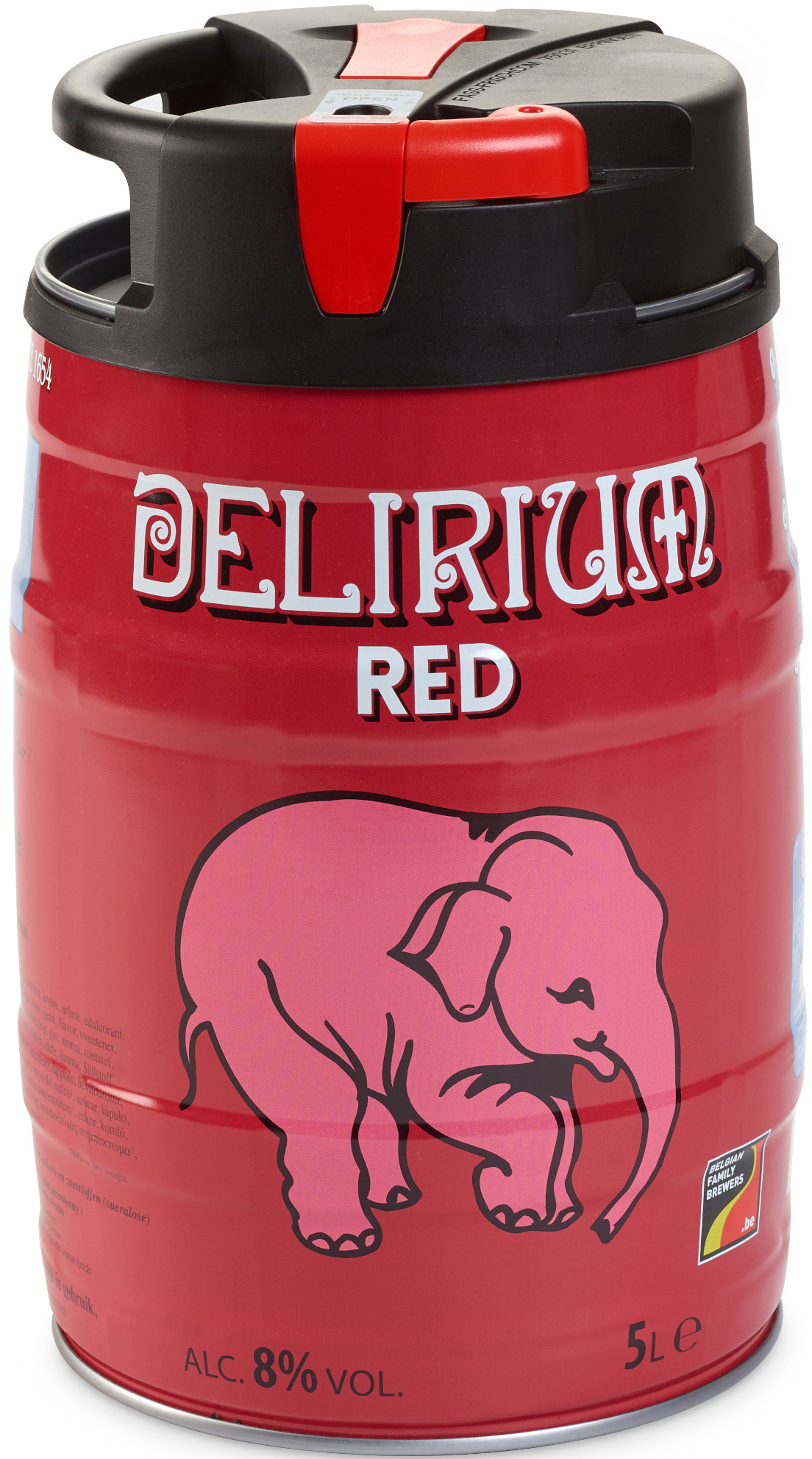 Delirium Red Fust Doos 2x5 ltr 8%