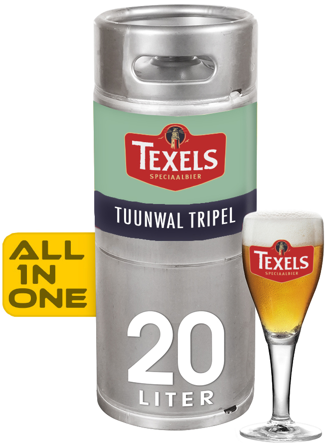 Texels Tuunwal Tripel David Fust 20 ltr 8,5%