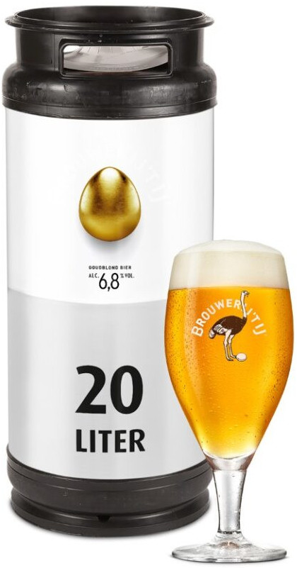 Brouwerij 't IJ Gouden IJ Fust 20 ltr 6,8%