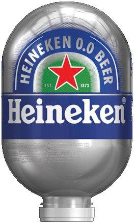 Heineken 0.0 Blade Fust 8 ltr